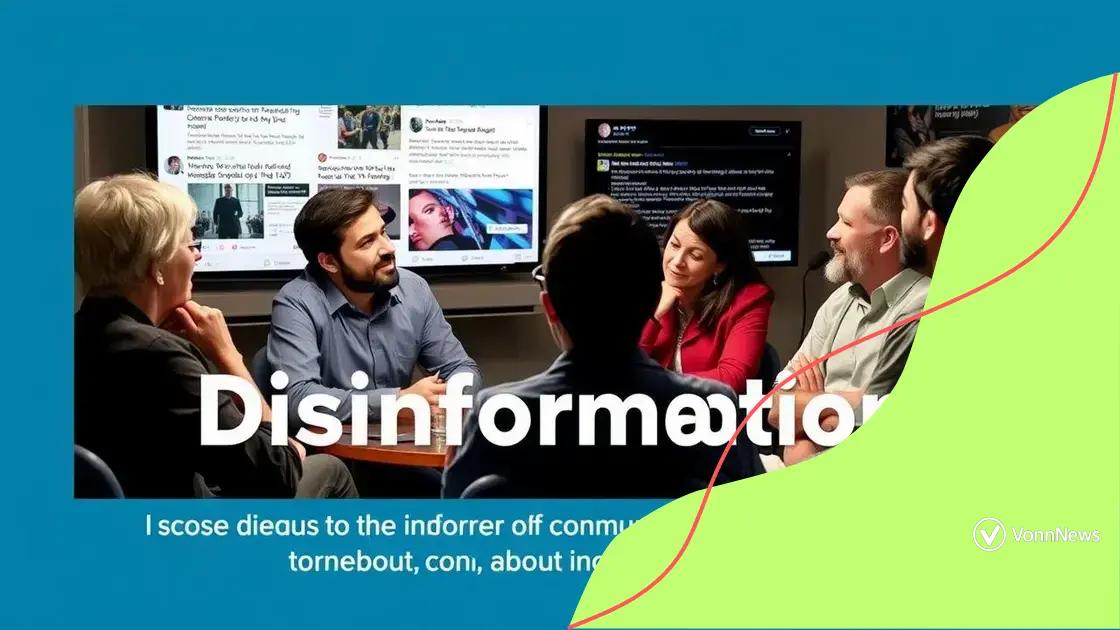 Impact of disinformation on society