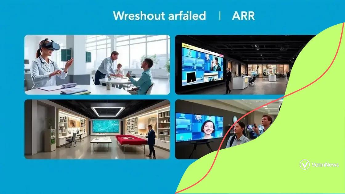 Real-world applications of VR/AR