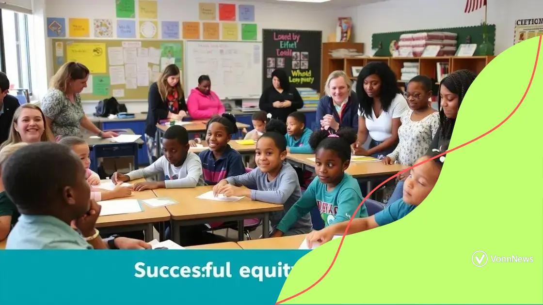 Successful case studies of school equity